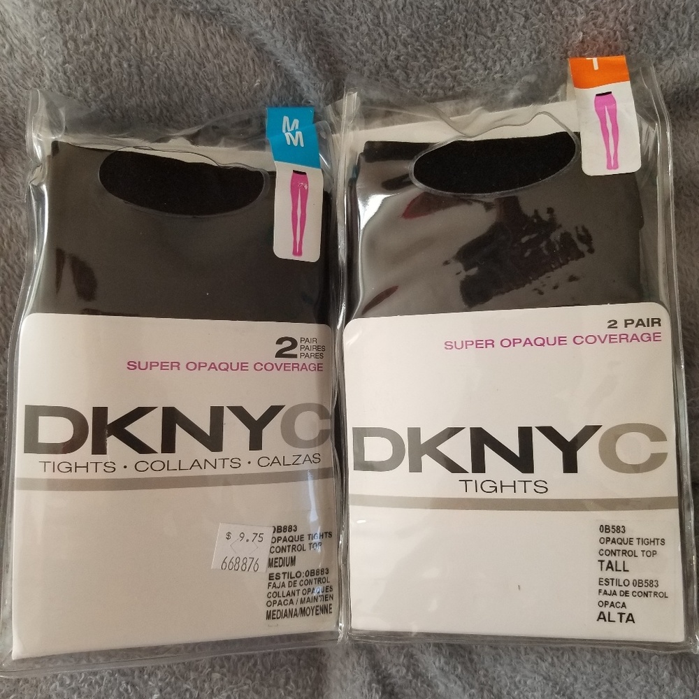 COPY - DKNY Opaque Tights New in Black